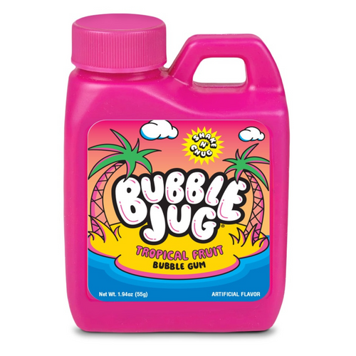 Bubble Jug Tropical Fruit Bubble Gum - 1.94oz / 12ct