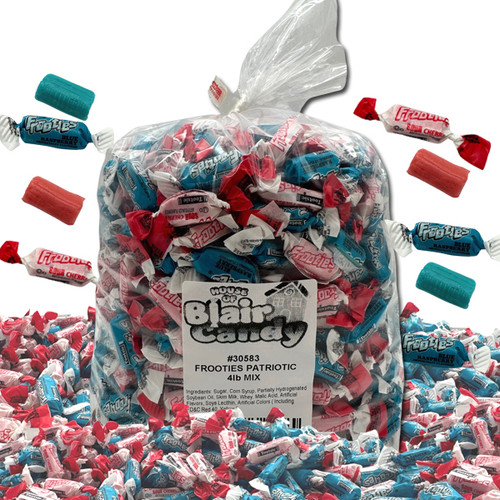 Patriotic Tootsie Frooties Mix HOB - 4lb