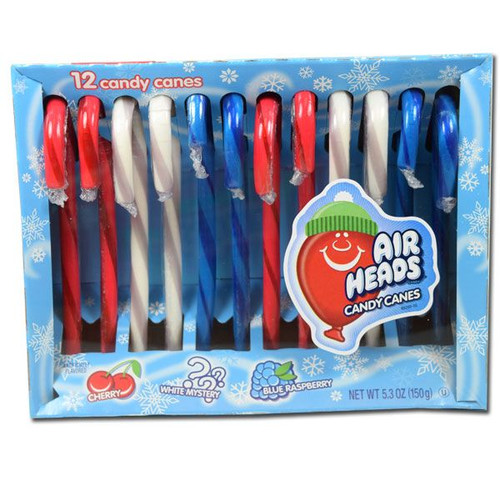 Airheads Candy Canes 12 Count