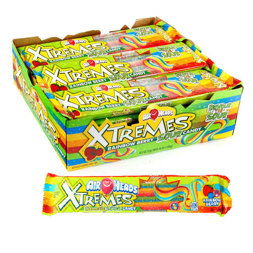 Air Heads Xtremes Sour Belts 18ct