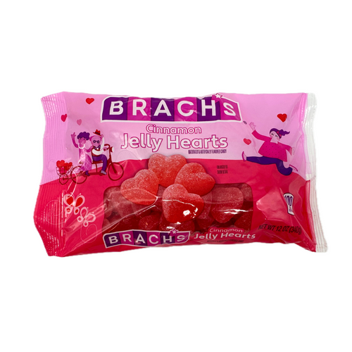 Brach's Cinnamon Jelly Hearts 12oz Bag