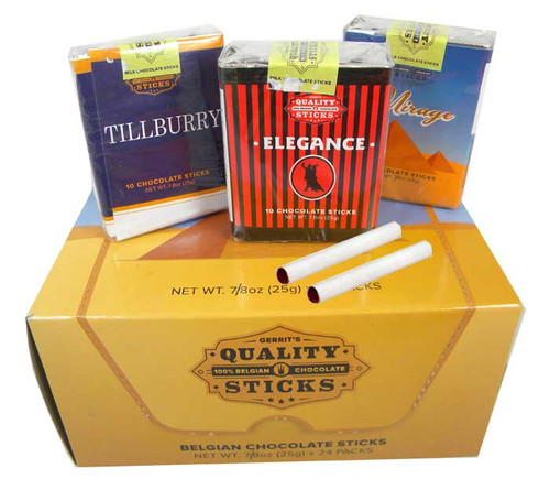 Chocolate Candy Cigarettes 24 Count
