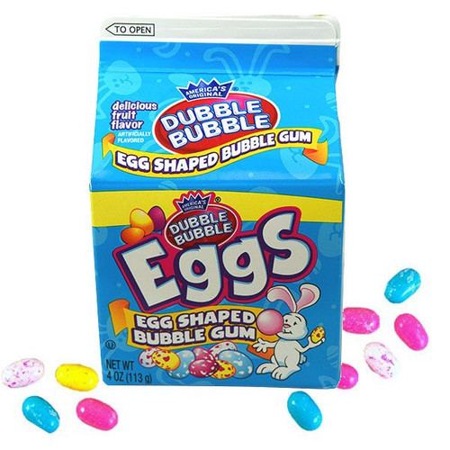 Dubble Bubble Eggs 4oz Carton