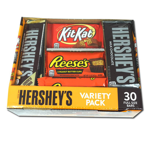 Hershey's Variety Candy Bars 30 Count