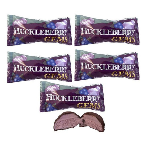 Huckleberry Gems Candy bars 18 Count