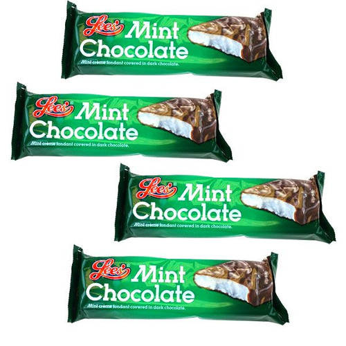 Lee's Mint Chocolate Bar 24 Count