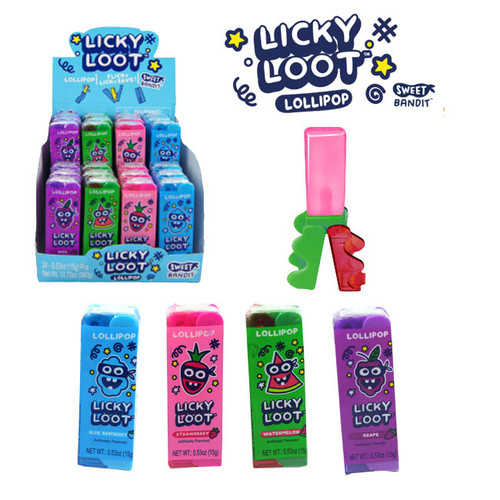 Licky Loot Lollipop 24 Count