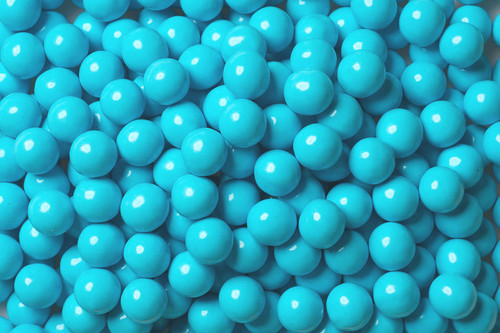 Light Blue Mini Chocolate Balls 2lb Sixlets