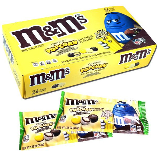 M&M's Chocolate Popcorn 24 Count