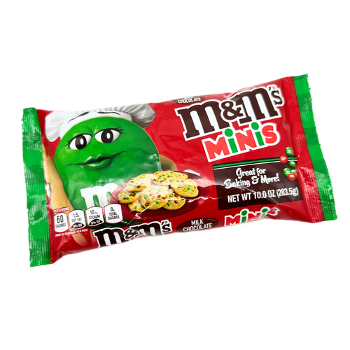 M&M'S Milk Chocolate MINIS Size Baking Bits, 10 Oz Bag