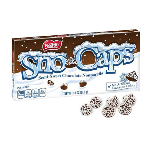 Sno Caps Candy 3.1oz Theater Box