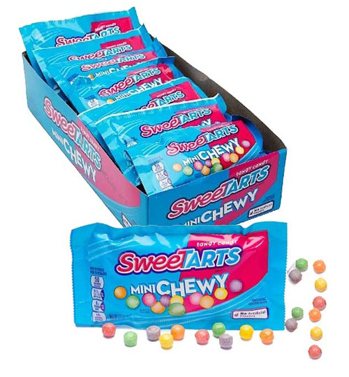 SweeTARTS Extreme Chewy Sour Candy, 11 oz Resealable Bag 