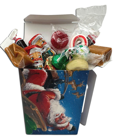 Personal Size Christmas Candy Treat Adults General Mix - Santa
