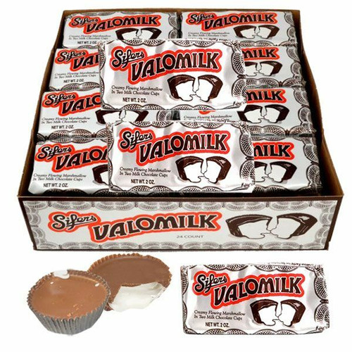Valomilk Chocolate Marshmallow Cups 24 Count