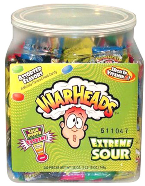 WarHeads 240ct Extreme Sour