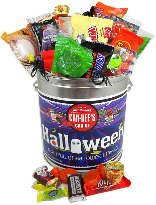 Halloween Candy Filled Gift Tin