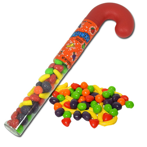 Runts Filled Candy Cane