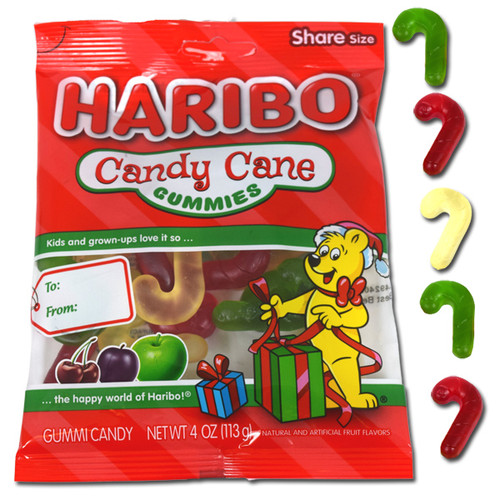 Haribo Candy Canes Gummi