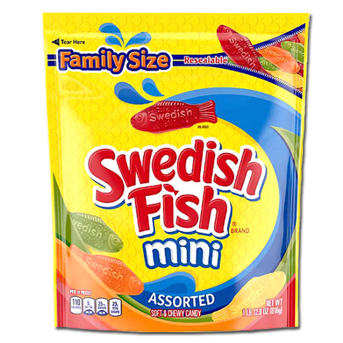 Assorted Mini Swedish Gummi Fish