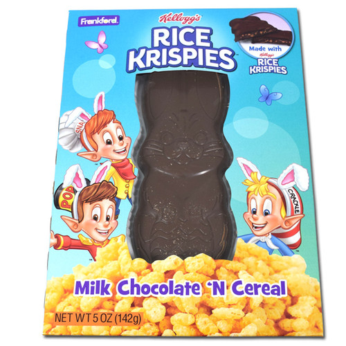 Rice Krispies chocolate rabbit