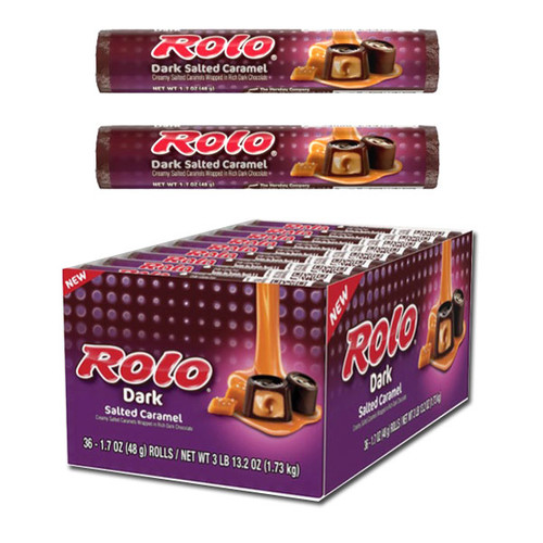 Rolo's Dark Chocolate Salted Caramel Candy Bars