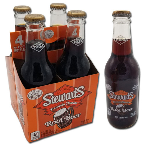 Stewart's Root Beer - 12oz 4pk