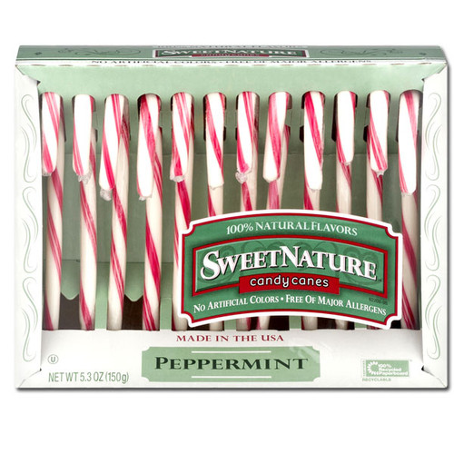 Sweetnature peppermint candy canes