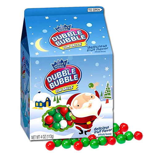 Dubble Bubble Christmas Gumballs