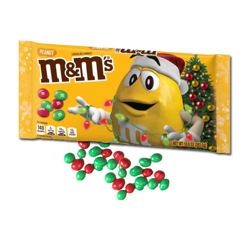 M&M's Peanut Christmas Candy