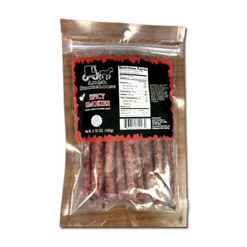 Amish Smokehouse Spicy Smokies Beef sausages