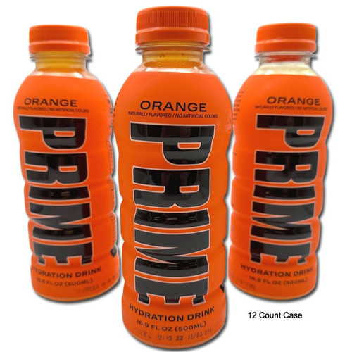 Prime Hydration Drink Orange - 16.9oz / 12ct