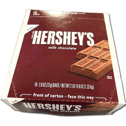 Hershey's Milk Chocolate King - 2.6oz / 18ct
