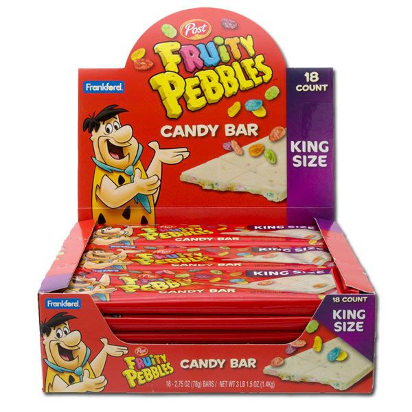 Fruity Pebbles White Chocolate Bar 18 Count