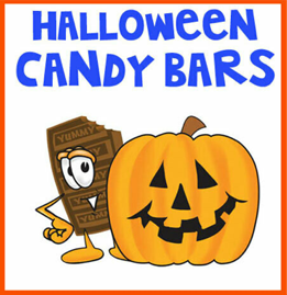 Halloween Candy Bars