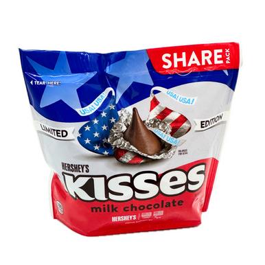 HERSHEY'S Patriotic Milk Chocolate Kisses - 10.1oz - Blair Candy Company