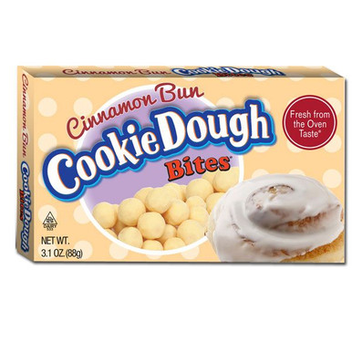 Cookie Dough Bites Snacks, Cinnamon Bun - 3.1 oz