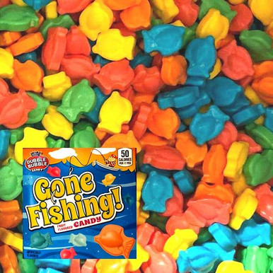 Gone Fishing Fish Shaped Candy