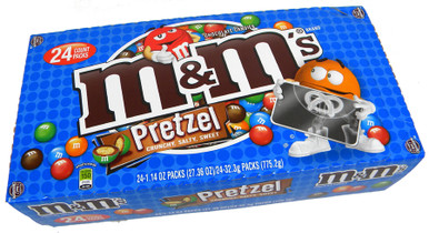 M&M Pretzel 24 x 32g – morrisandson-stockport