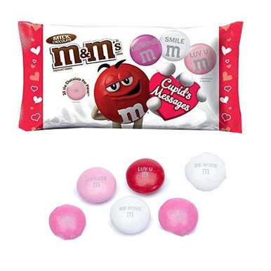 M&M's Valentine's Day Mini Tubes 24 Count