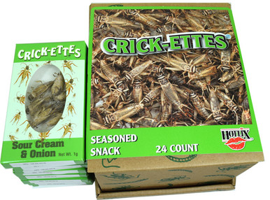 Sour Cream & Onion Crickets, EntoMarket