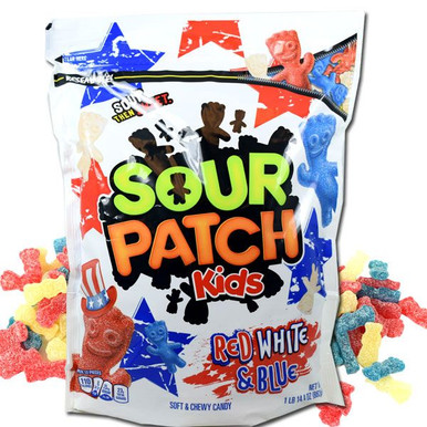  SOUR PATCH KIDS Red White & Blue Soft & Chewy Candy