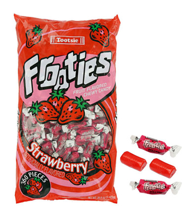 Strawberry Tootsie Frooties 360ct