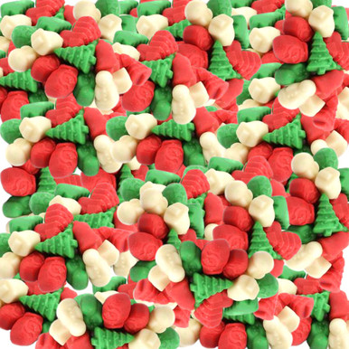 Frosty's Forest Red Green & White Hard Candy Christmas Mix - 10lb