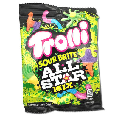Trolli Sour All Star Mix 4.25oz