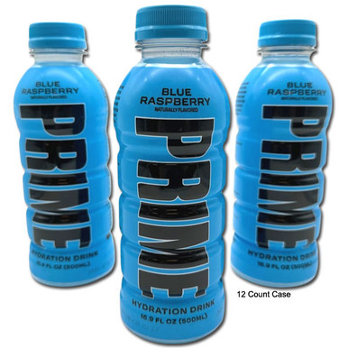 Prime Hydration Blue Raspberry Sports Drink - 16.9 Fl Oz Bottle