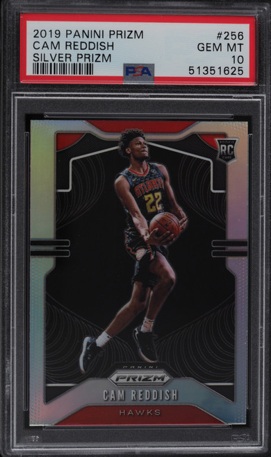 2019 PANINI PRIZM SILVER CAM REDDISH ROOKIE RC #256 PSA 10 GEM MINT
