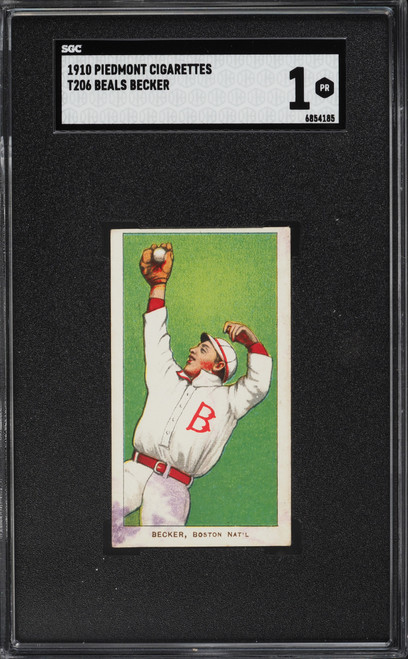 1909-11 T206 Beals Becker SGC 1 PR