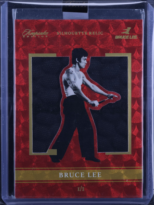2024 Keepsake Edition 50th Anniversary Silhouette Red Bruce Lee PATCH 1/1 #84 CGC AUTH