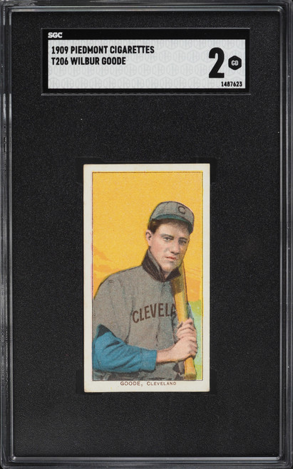 1909-11 T206 Wilbur Goode SGC 2 GD