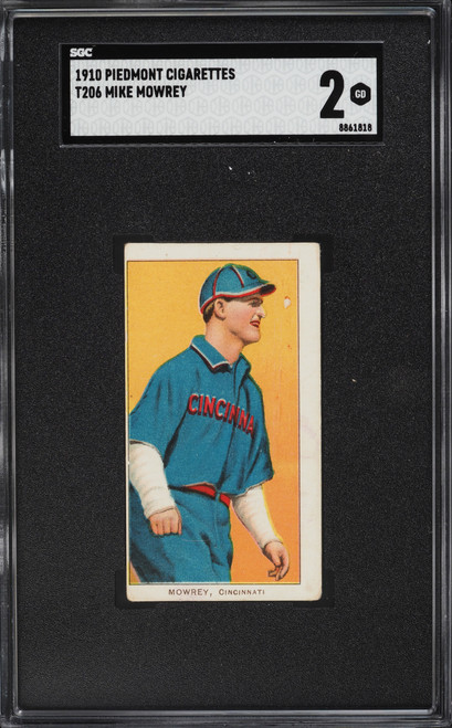 1909-11 T206 Mike Mowrey SGC 2 GD